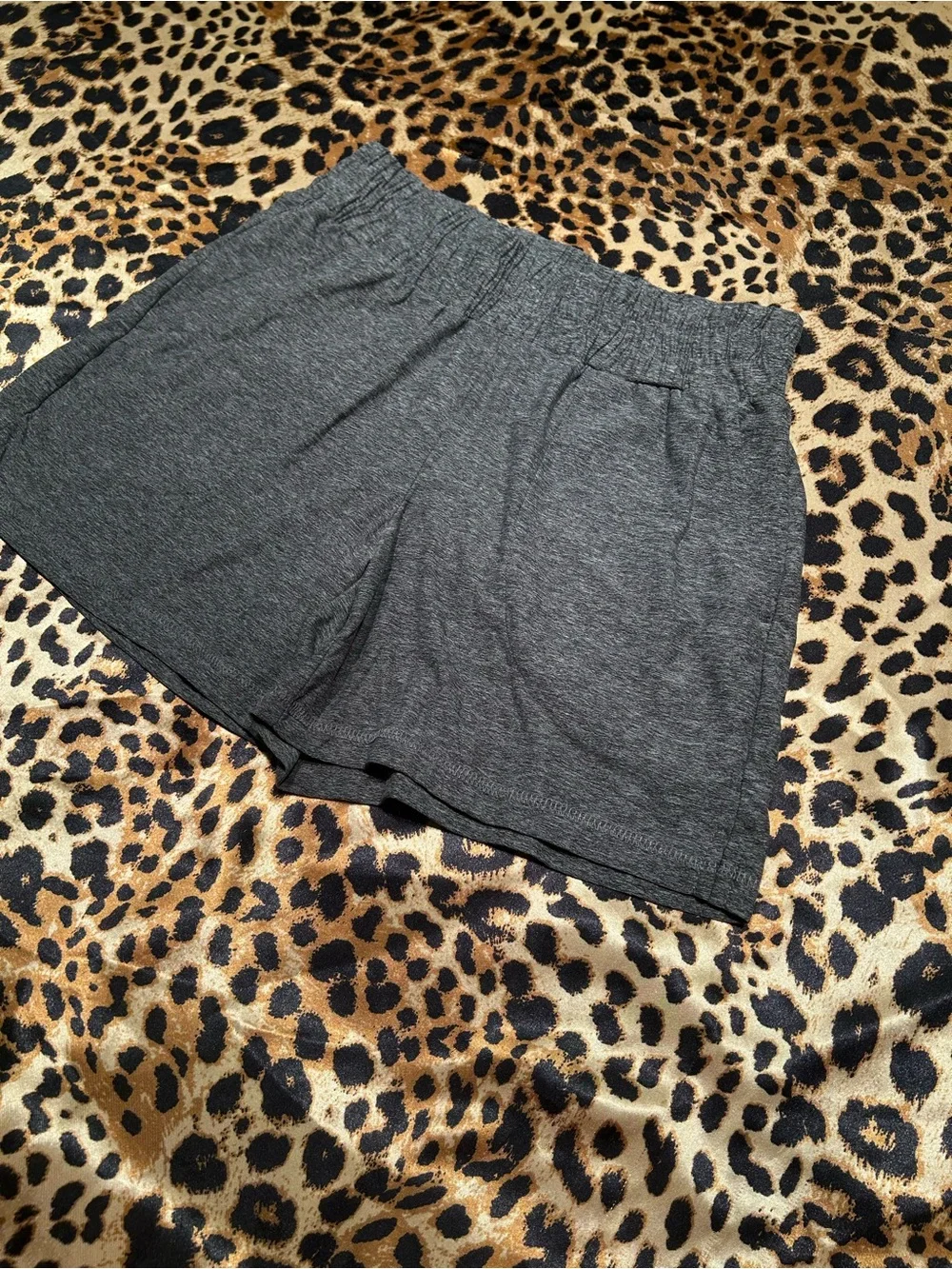 Balance Athletica Charcoal Grey High Waisted Lounge Shorts